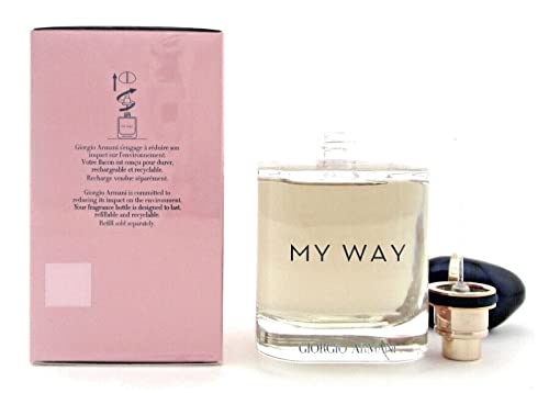 My Way 3.0 oz Eau de Parfum Spray Refillable for Women