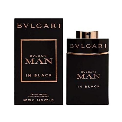 Bvlgari Man in Black Eau de Parfum Spray for Men, 3.4 Ounce