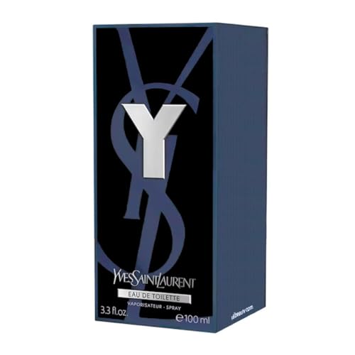 YVES SAINT LAURENT Y Eau De Toilette for Men, 100 ml/3.4 oz