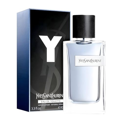 YVES SAINT LAURENT Y Eau De Toilette for Men, 100 ml/3.4 oz