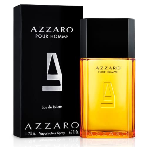 Azzaro Pour Homme Eau de Toilette - Sensual & Timeless Mens Cologne - Value Size, 6.7 Fl. Oz