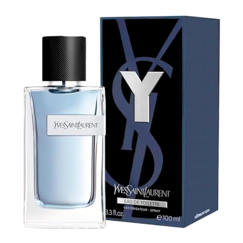 YVES SAINT LAURENT Y Eau De Toilette for Men, 100 ml/3.4 oz