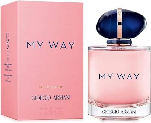 Giorgio Armani My Way for Women Eau de Parfum Spray, Pink,3 Fl Oz (Pack of 1)