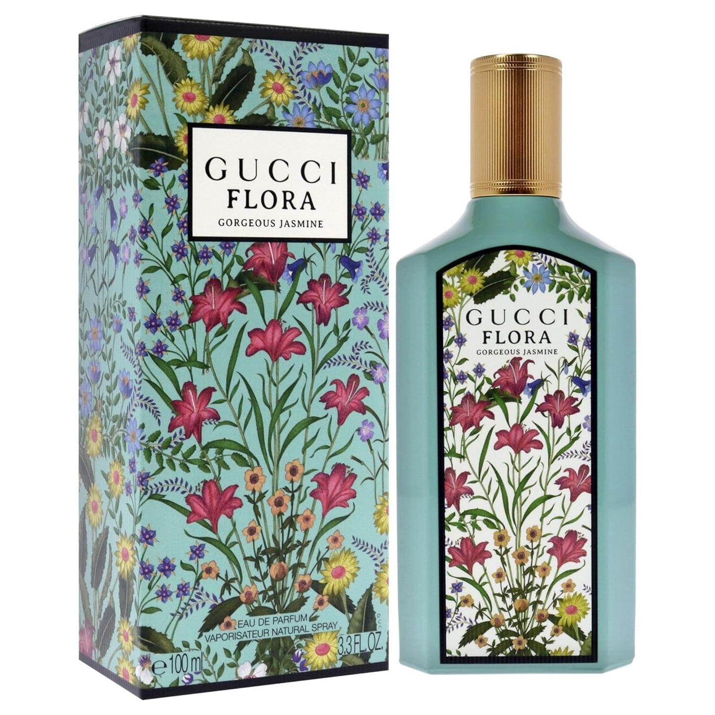 Gucci Flora Gorgeous Jasmine for Women - 3.3 oz EDP Spray